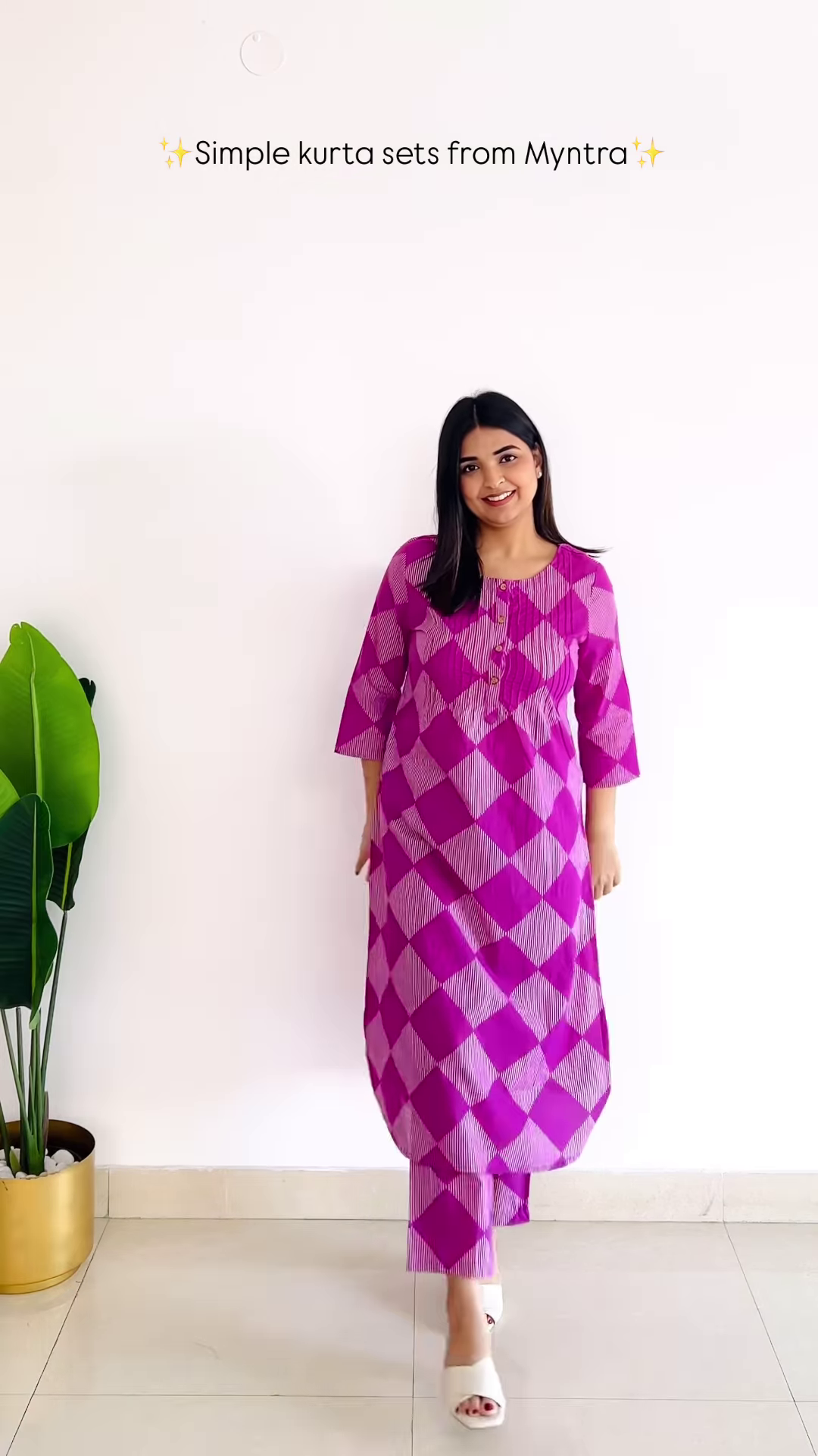 Elegant Floral Printed Kurta Set – Timeless Simplicity - Image 2