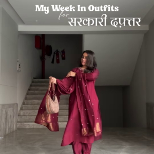 Elegant Maroon Embroidered Suit – Office & Festive Ready