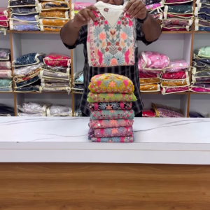 Real Mirror Work Suit – Handcrafted Elegance